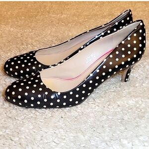 BODEN DOT Leather Heels Size 9.5